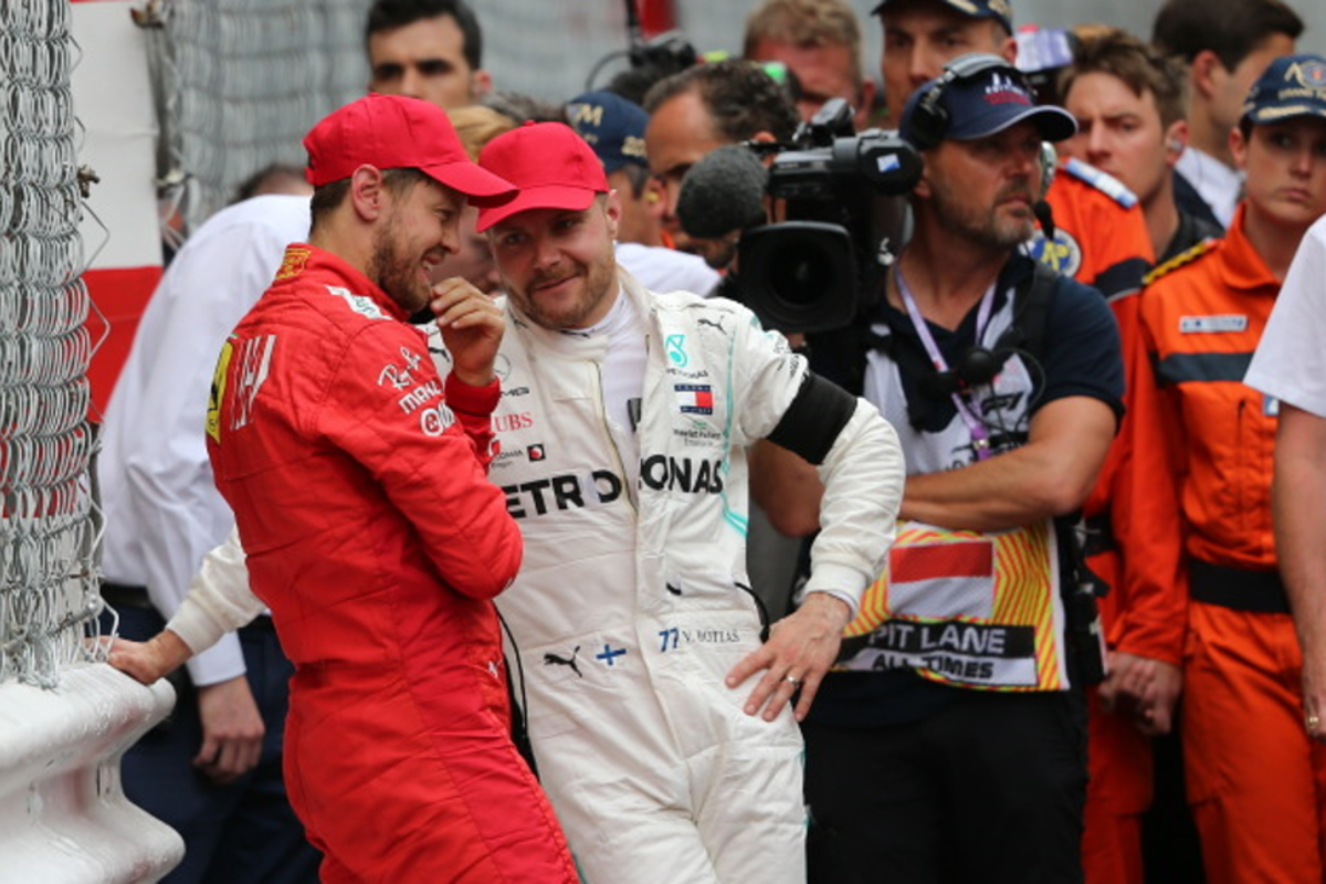 Bottas - "Vettel était là, juste lui et son sac à dos, seul"