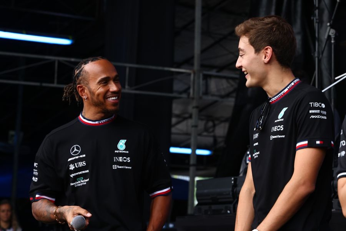 George Russell: No siento un peso al luchar contra Lewis Hamilton de tú a tú