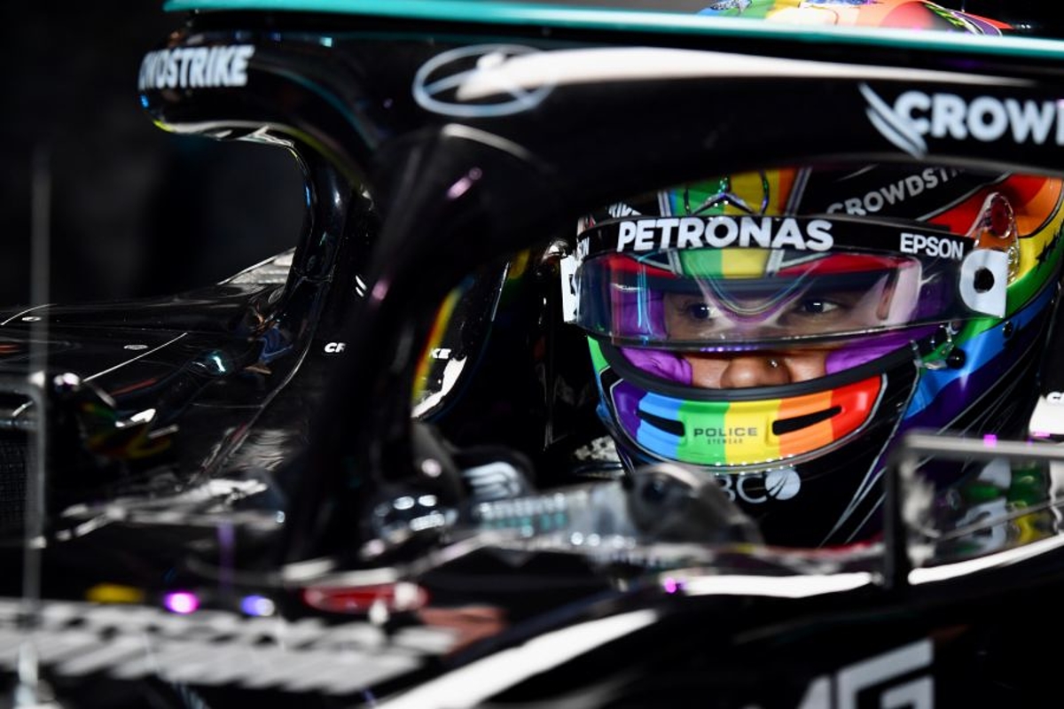 Uncomfortable Hamilton calls for F1 action over "terrifying" Saudi LGBTQ+ laws