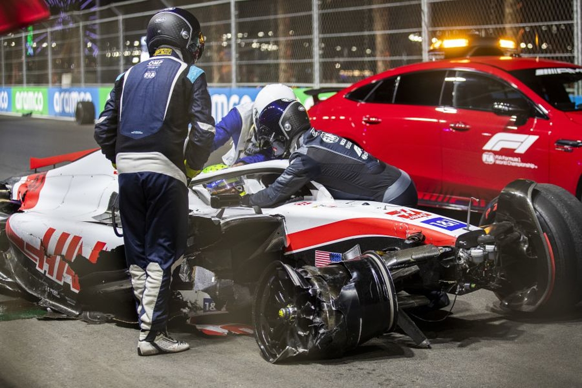 Haas estimate $1million damage to Schumacher's car after 33g impact