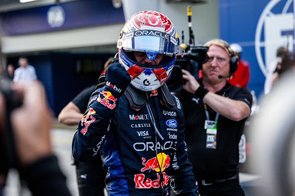 Max Verstappen at Sepang