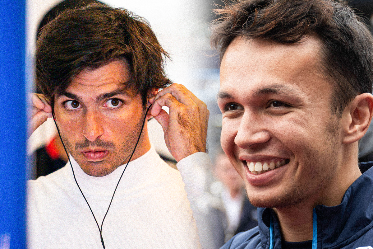 Sainz waakt voor onderschatting Albon: "Mensen niet weten hoe snel Alex is"