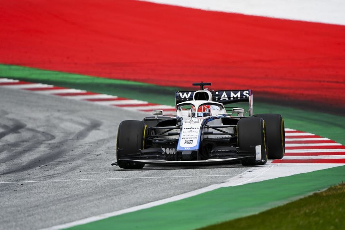 Williams "surprise" Russell's gravel trip "wasn't a lap-ruining mistake"