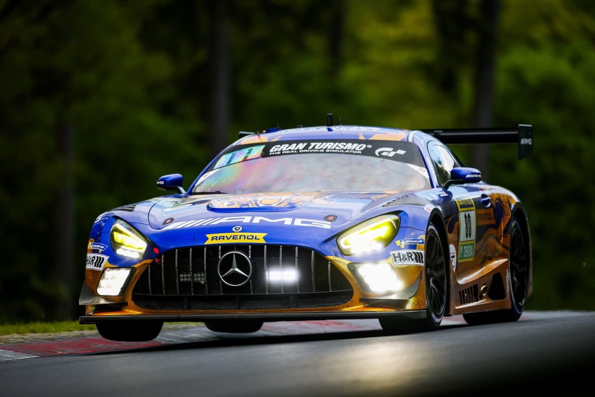 Ravenol Winward Mercedes-AMG at the Nurburgring