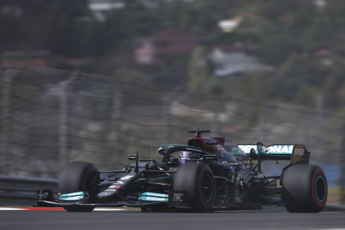 Hamilton sets blistering pace but grid penalty confirmed