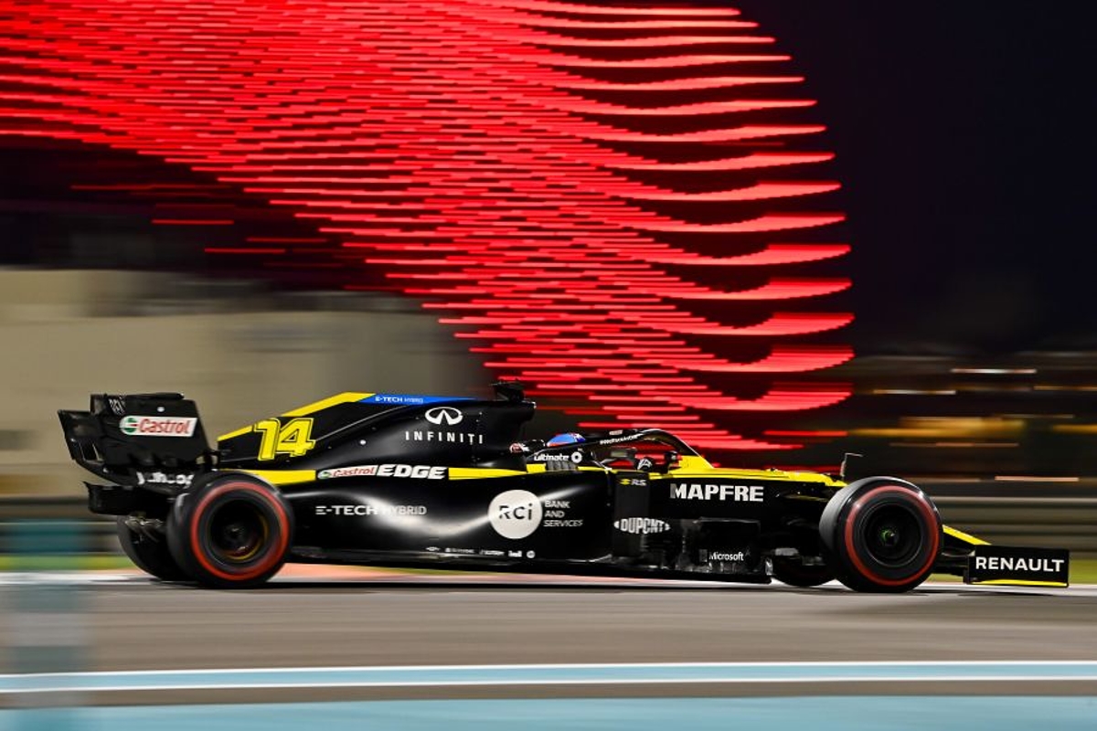 Alonso reveals competitive spirit "ignited" by Abu Dhabi test