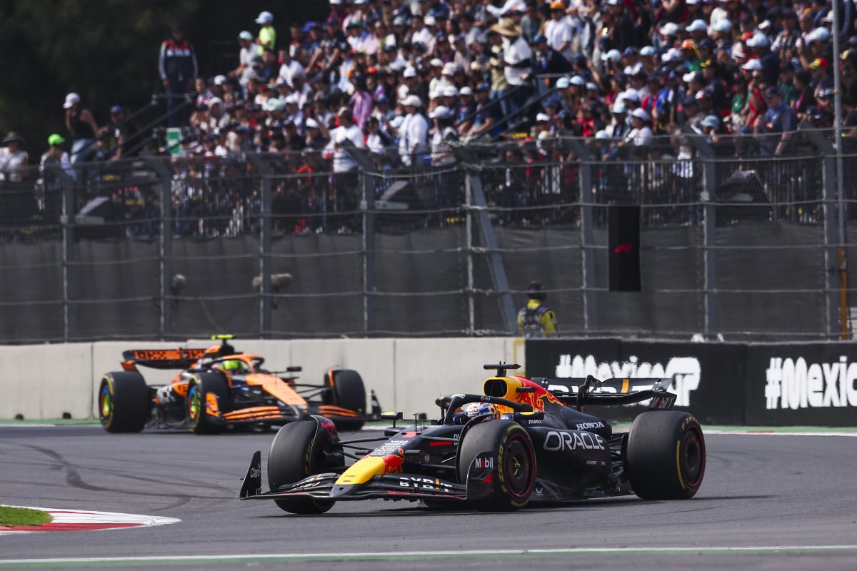 Verstappen ahead of Norris in Mexico
