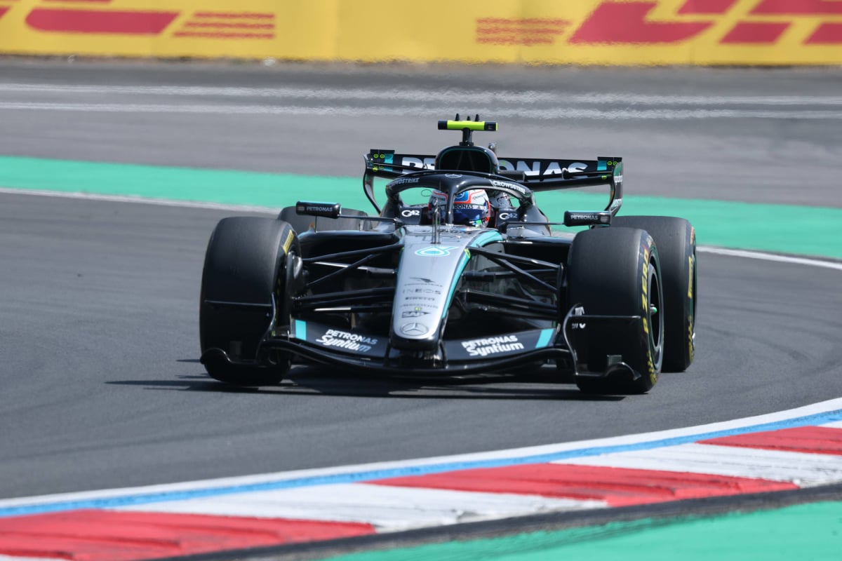 Antonelli during Friday in Shanghai