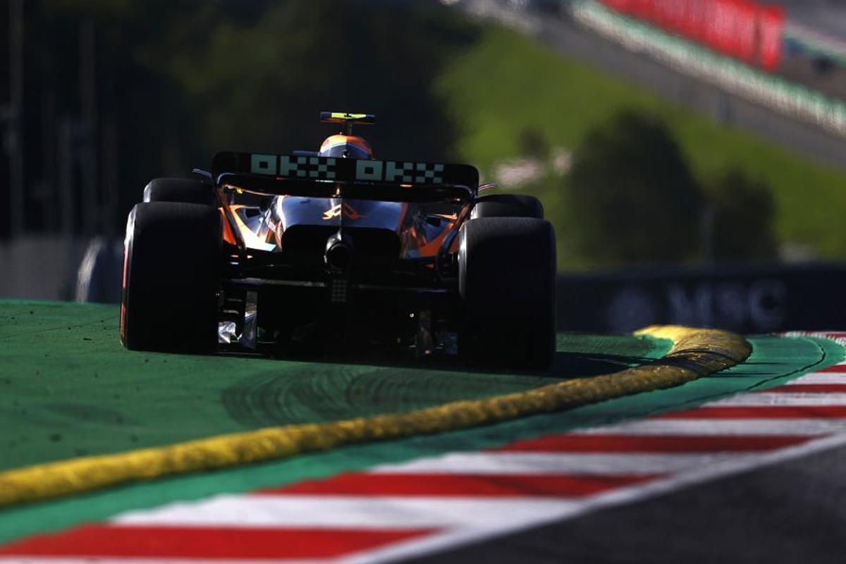 Lando Norris roept FIA op tot actie: "Sausage kerbs moeten weg"