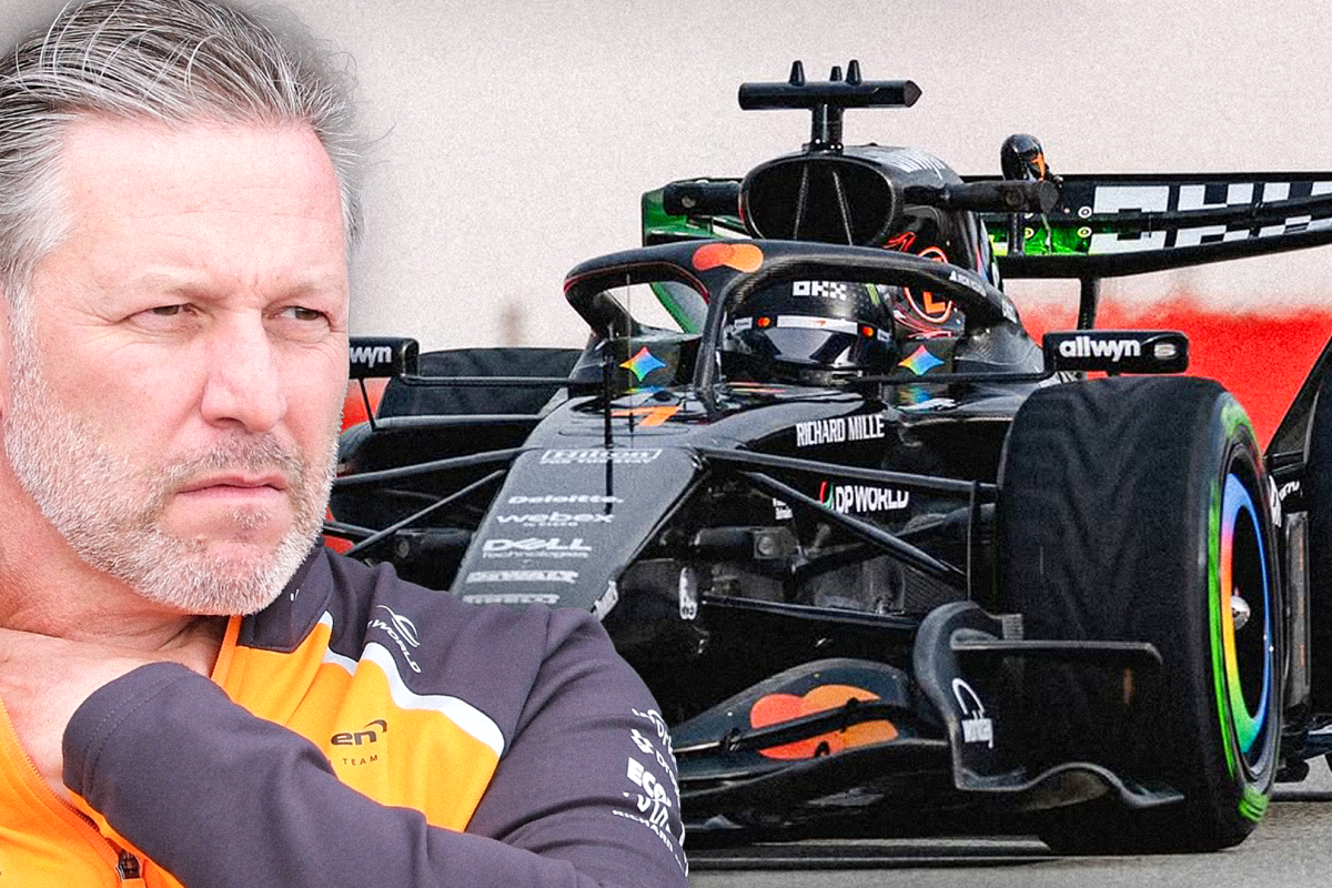 Brown, MCL40, instagram: mclarenf1, socials