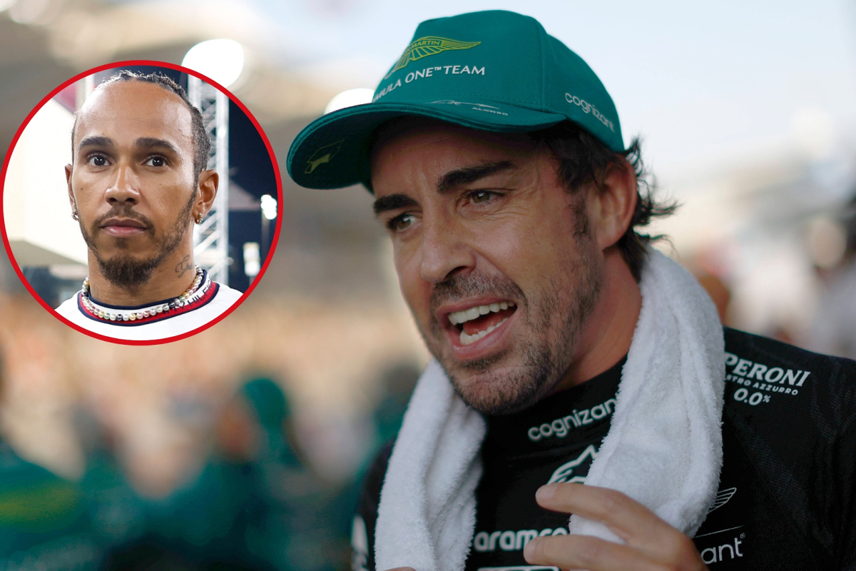 Alonso takes swipe at F1 legend in HUGE Hamilton claim