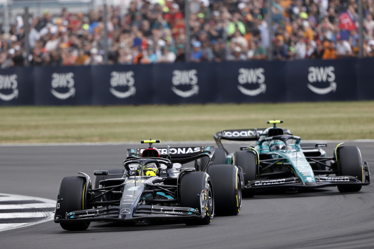 Hamilton, Mercedes, Silverstone, 2023