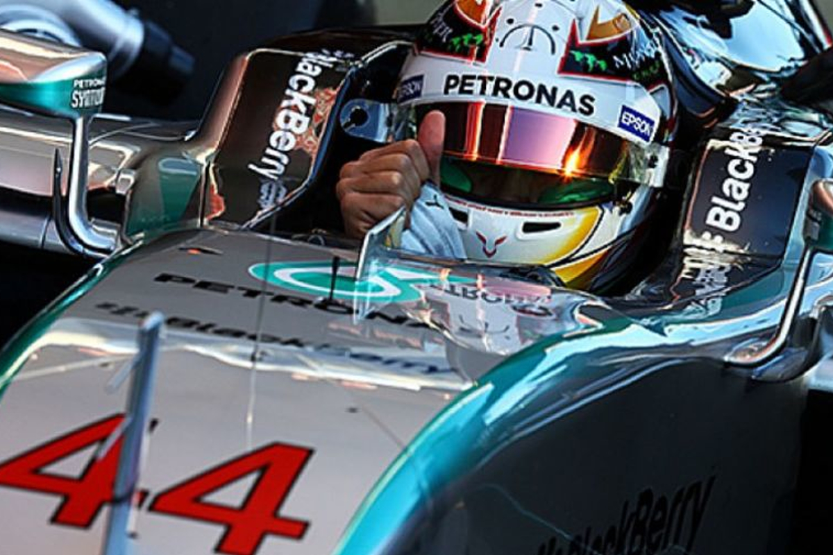 Hamilton will not use number 1