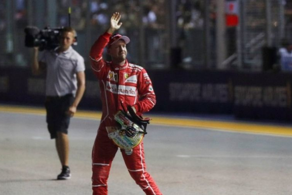Sebastian Vettel gelooft nog in wereldtitel: "Ik blijf vechten"