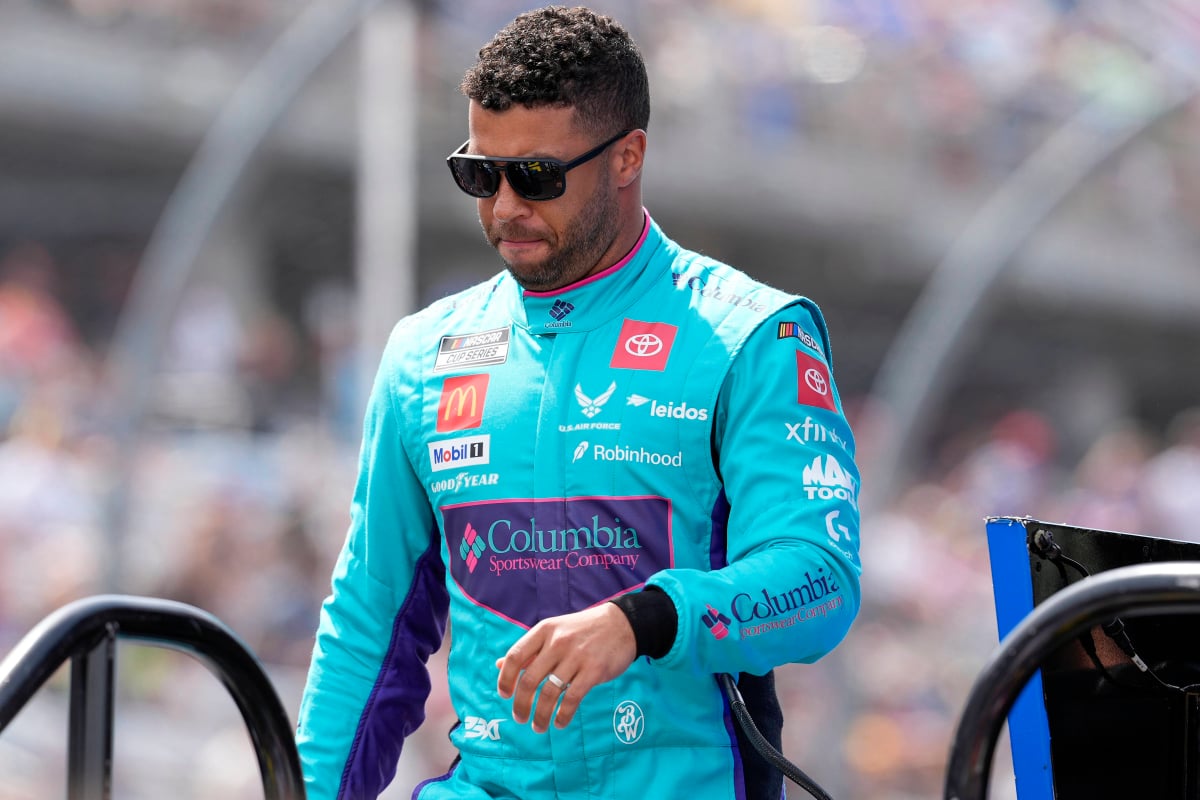 A generic image of NASCAR Cup Series star Bubba Wallace