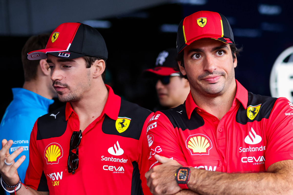 Carlos Sainz, PESIMISTA con las posibilidades de Ferrari