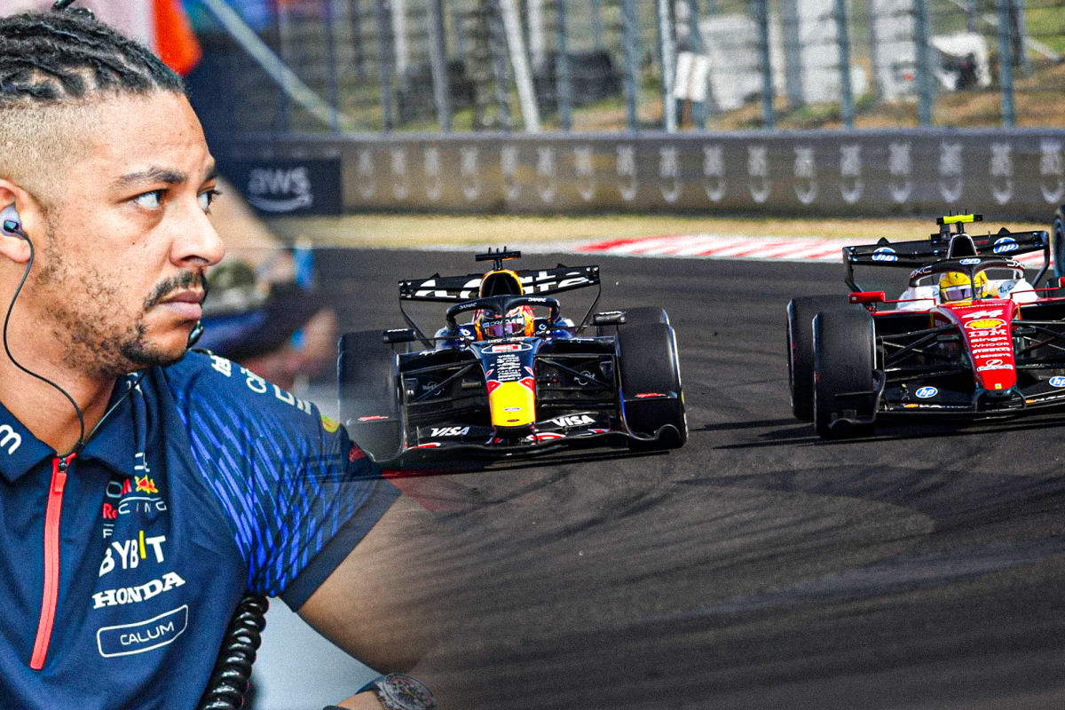 Nicholas, Hamilton, Verstappen, socials
