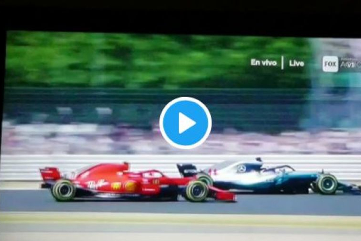 VIDEO: Hamilton SPINS out after Raikkonen crash