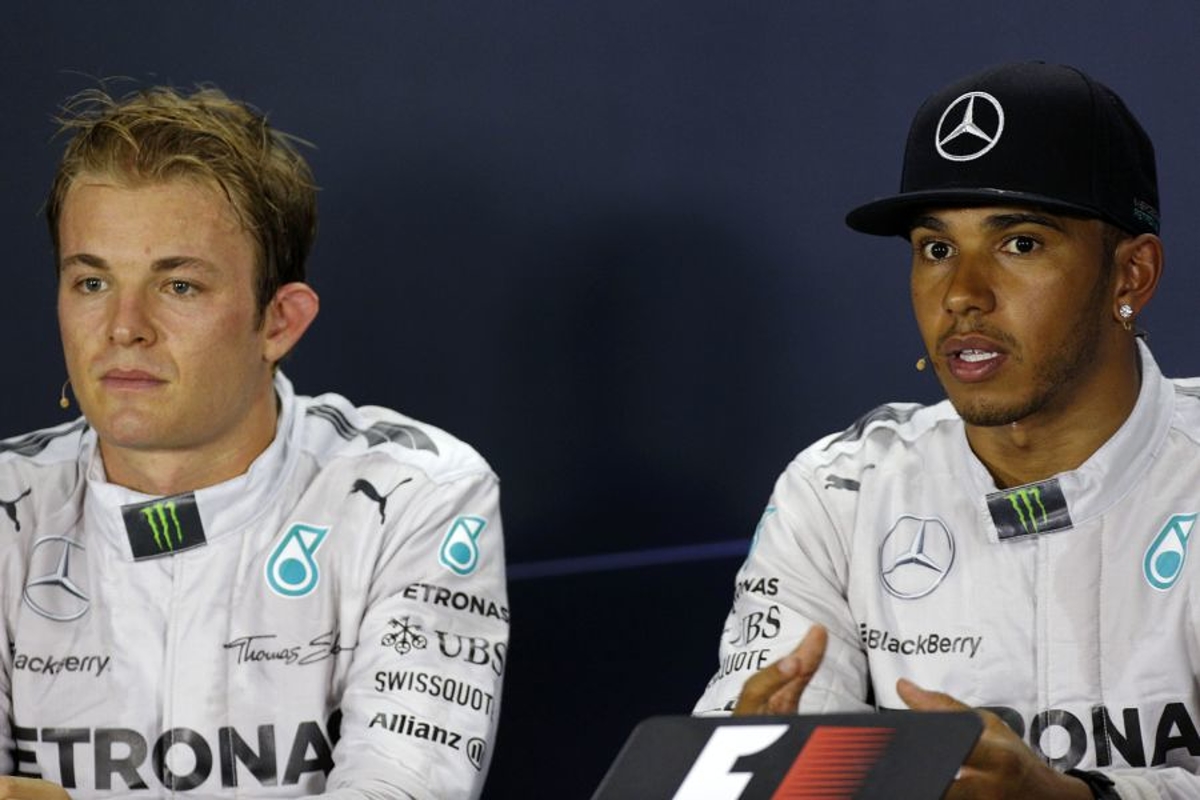Rosberg moest frustratie na nederlaag tegen Hamilton in 2014 verbergen