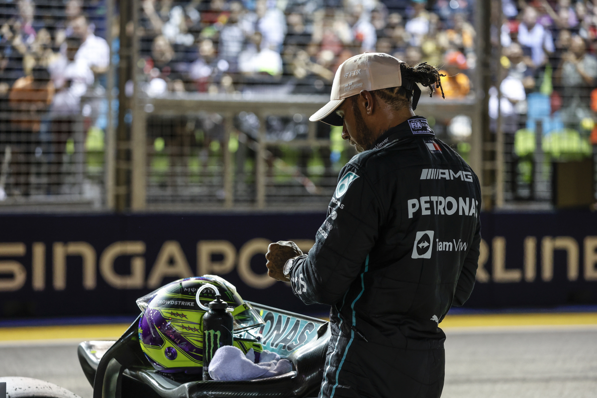Hamilton révèle sa haine à l'encontre de la Mercedes W13