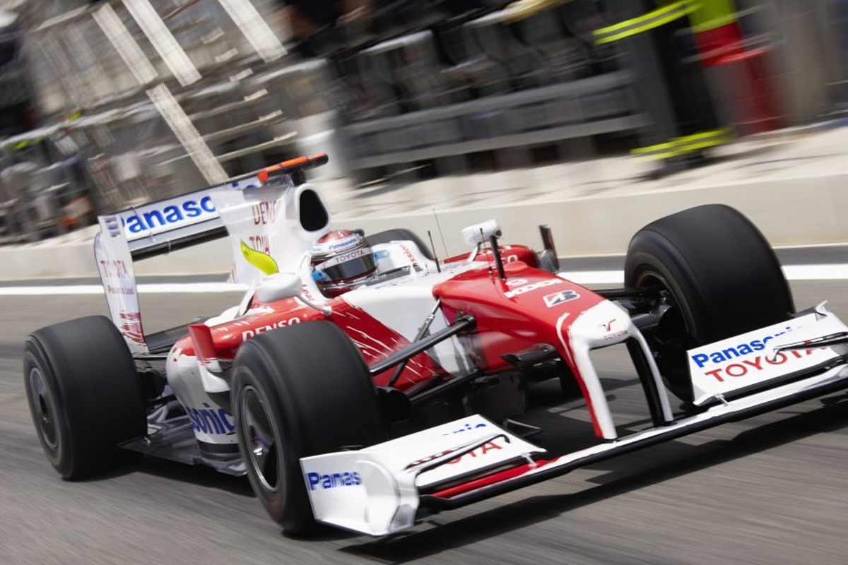 Toyota Formula 1 car set to be auctioned