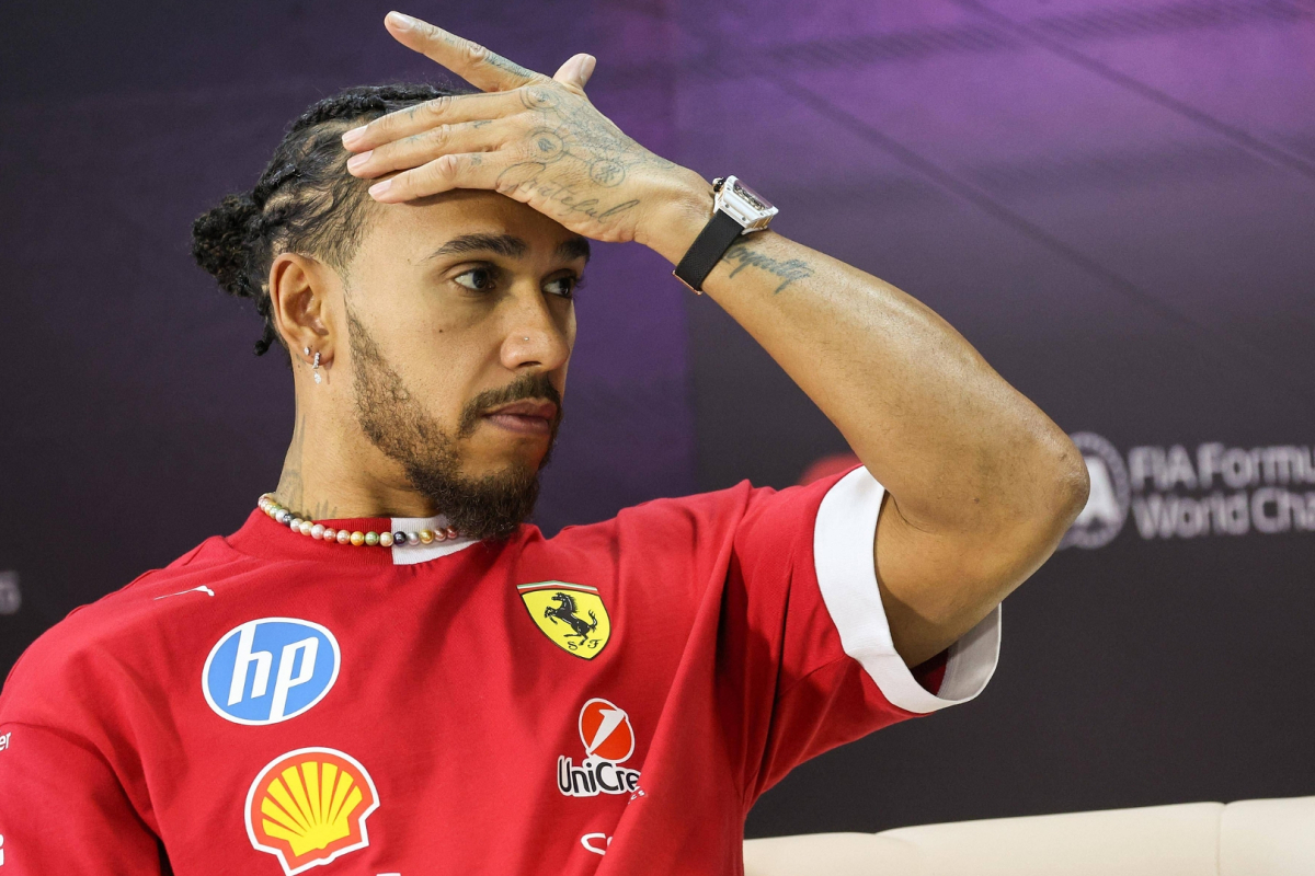 Hamilton y su primera MOLESTIA dentro de Ferrari