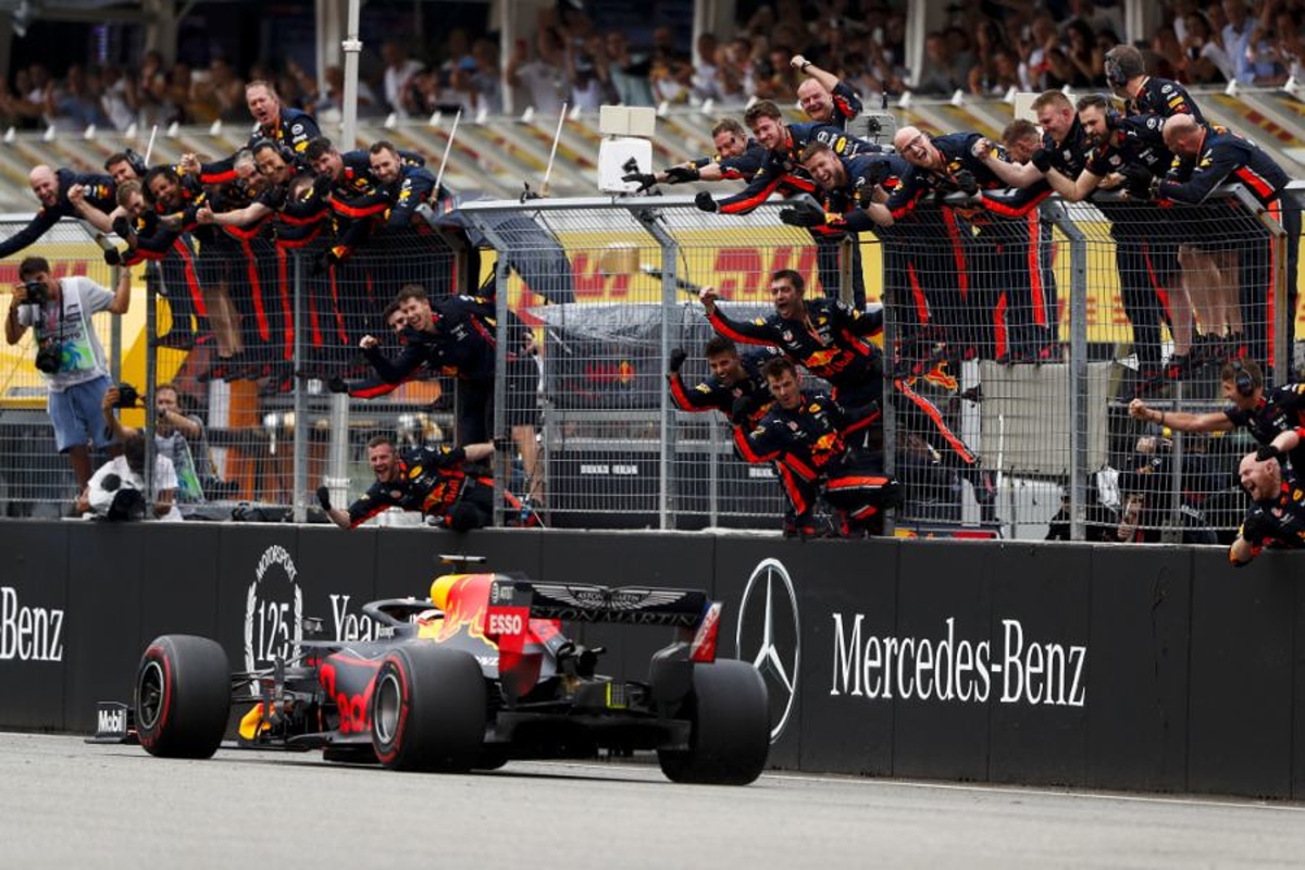 Verstappen victorious, Hamilton struggles amid Hockenheim chaos