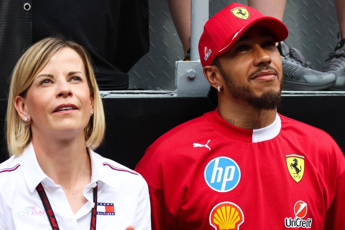 Susie Wolff, Lewis Hamilton, Singapore, 2025