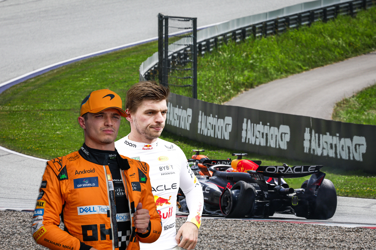 Verstappen reageert op kritisiche opmerkingen Norris na crash GP Oostenrijk
