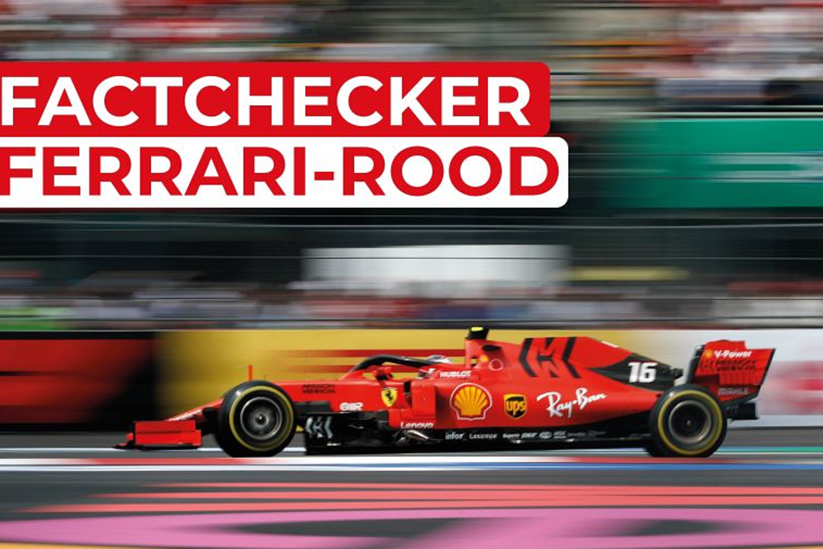 Factchecker: Heeft de Ferrari van 2019 wel de juiste kleur?