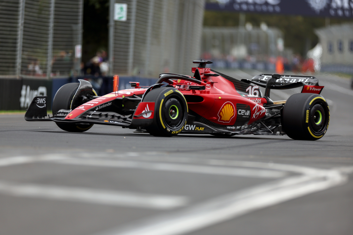 Charles Leclerc queda fuera del GP de Australia