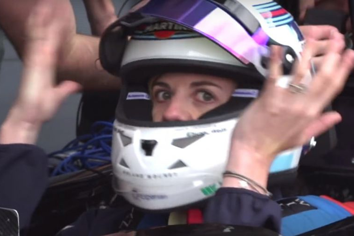 IN BEELD: De eerste vrouw in de Formule 1 in 22 jaar tijd