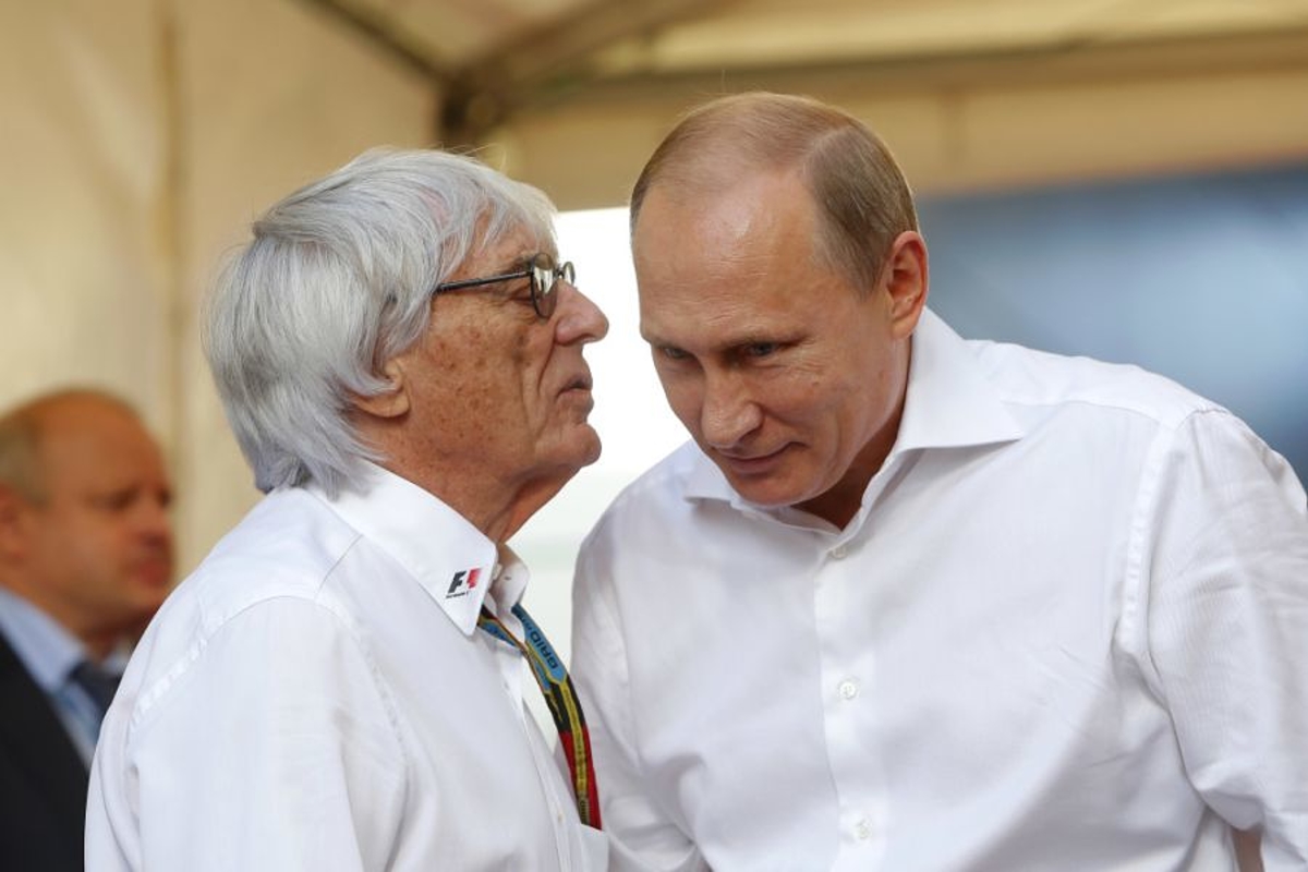 Piquet and Putin defended by Ecclestone, F1 responds