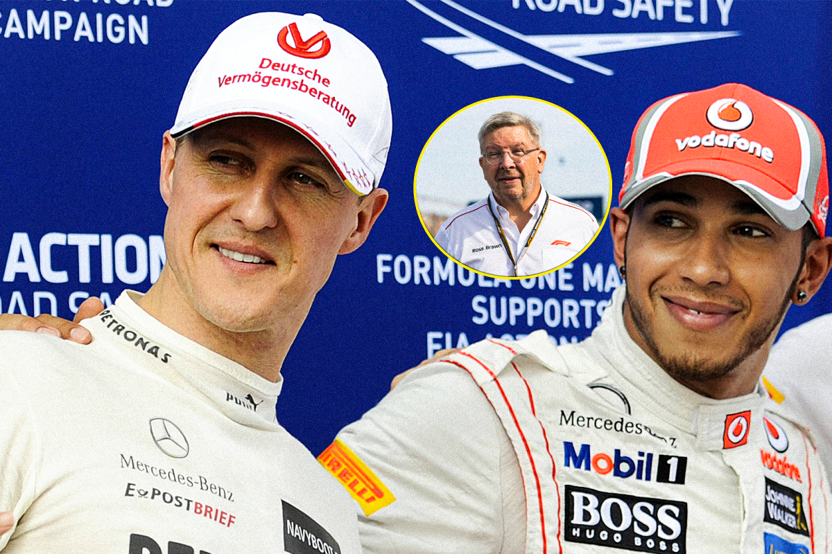 Brawn legt Hamilton en Schumacher naast elkaar