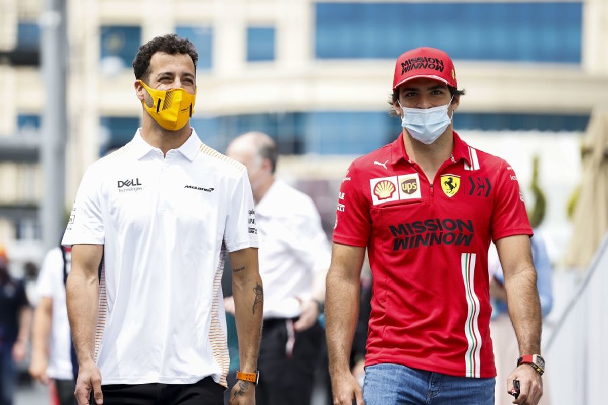 Sainz: Lo siento mucho por Ricciardo porque sé lo bueno que es