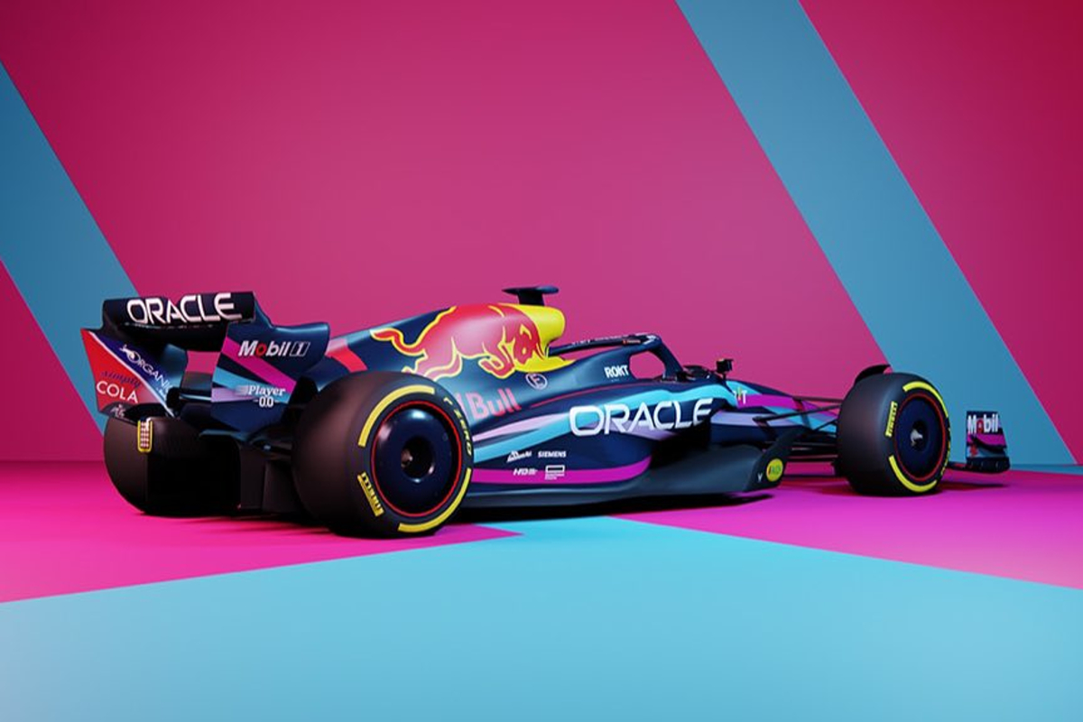 Fans reageren teleurgesteld op speciale livery Red Bull in Miami: "Is dit echt?"