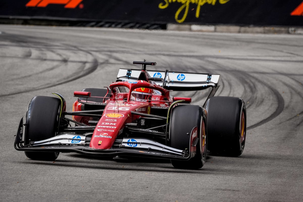 Leclerc, ferrari, singapore