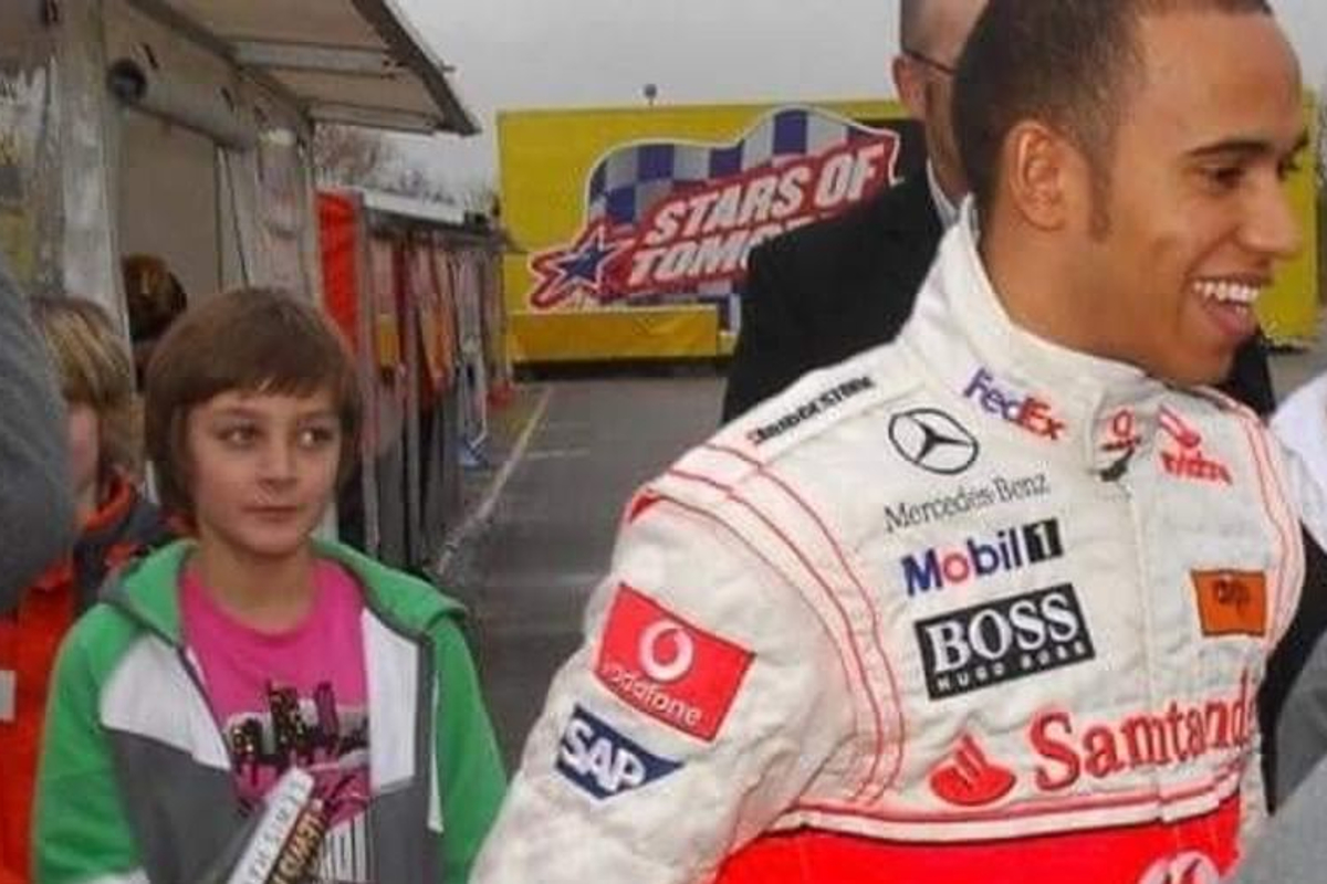 Lewis Hamilton y el recuerdo de su famosa imagen con Russell