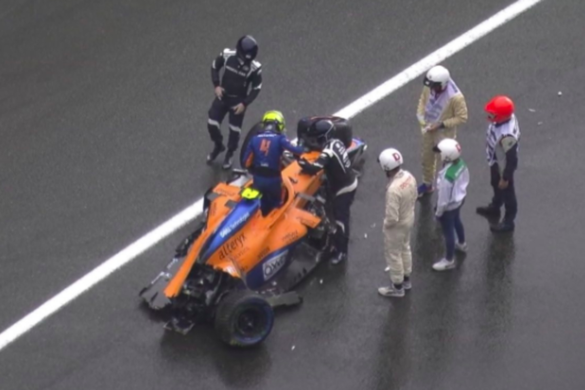 McLaren reveal cost of Norris Spa-Francorchamps crash damage