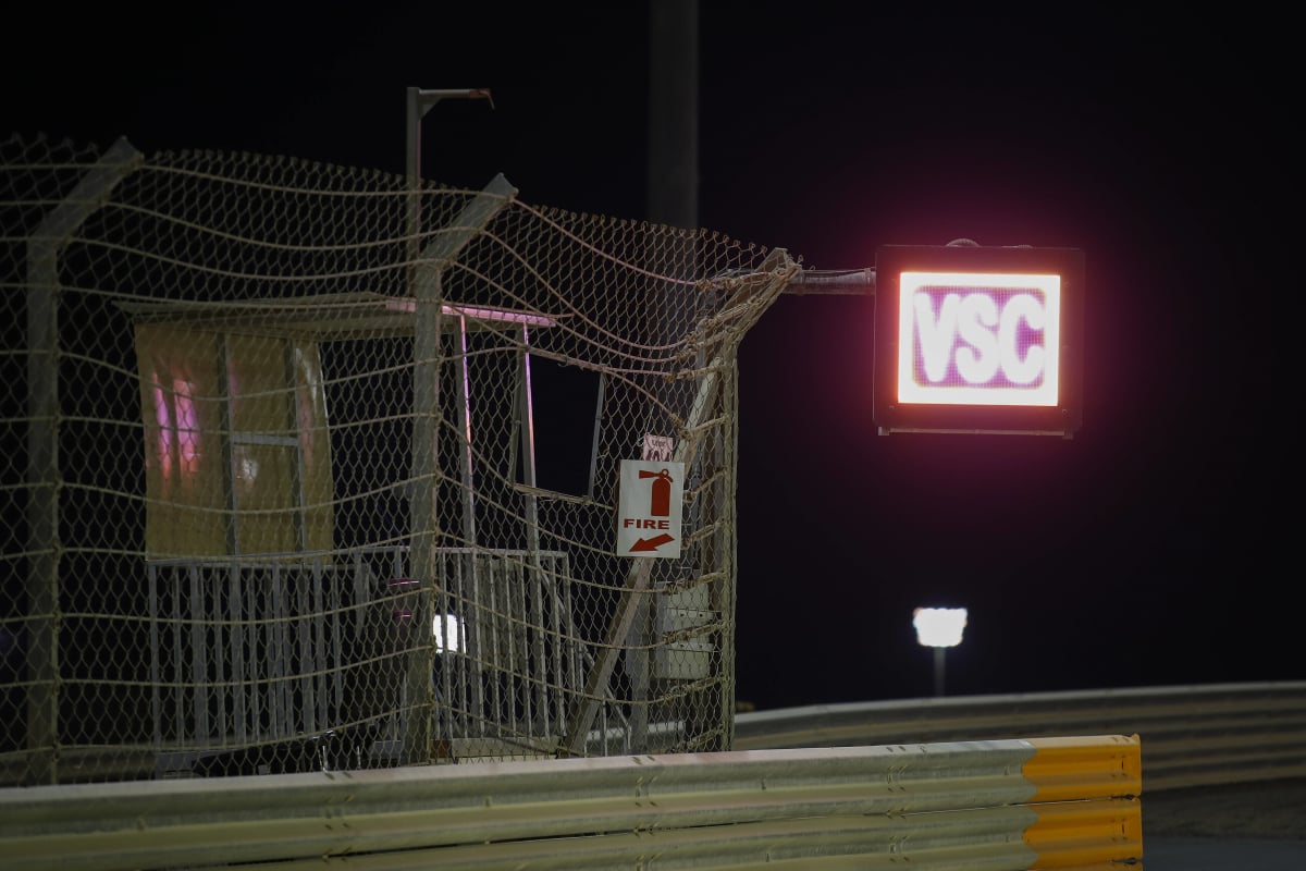 Virtual Safety Car board