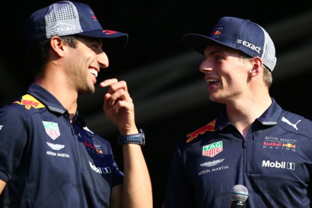 Ricciardo: "Max denkt dat hij de beste ter wereld is"