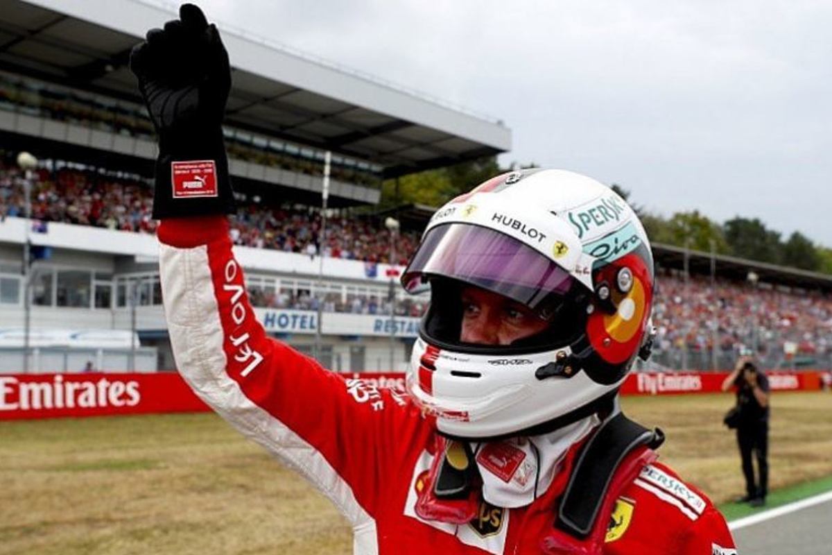 Vettel: Hockenheim pole one of my best days, but Hamilton issue "a shame"