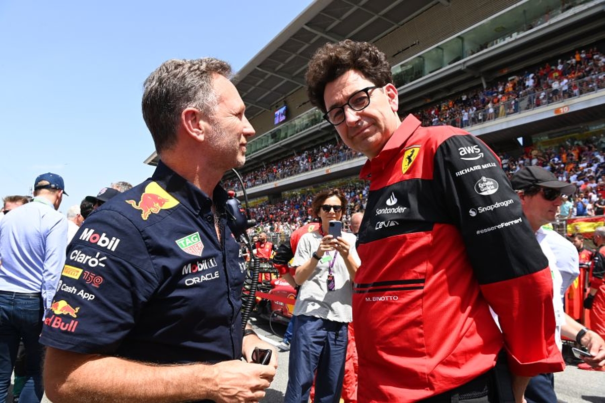 Horner backs Binotto after falling to Ferrari pressure