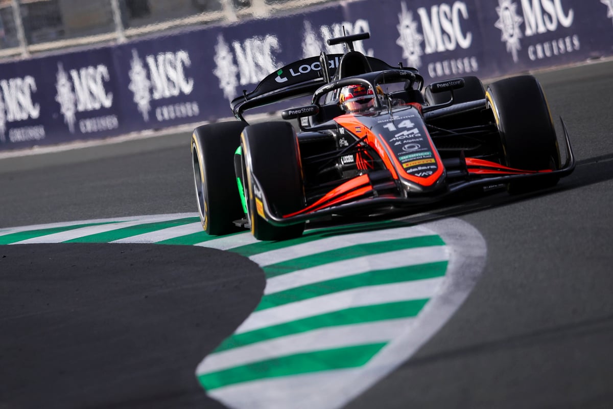 Fittipaldi, Van Amersfoort Racing, F2, Jeddah, generic, 2024