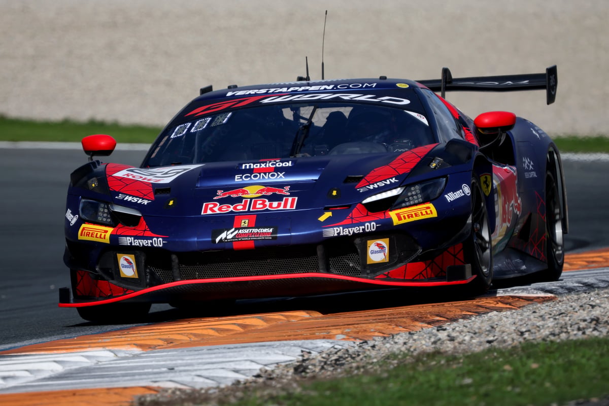 Vermeulen in Emil Frey Ferrari at Zandvoort