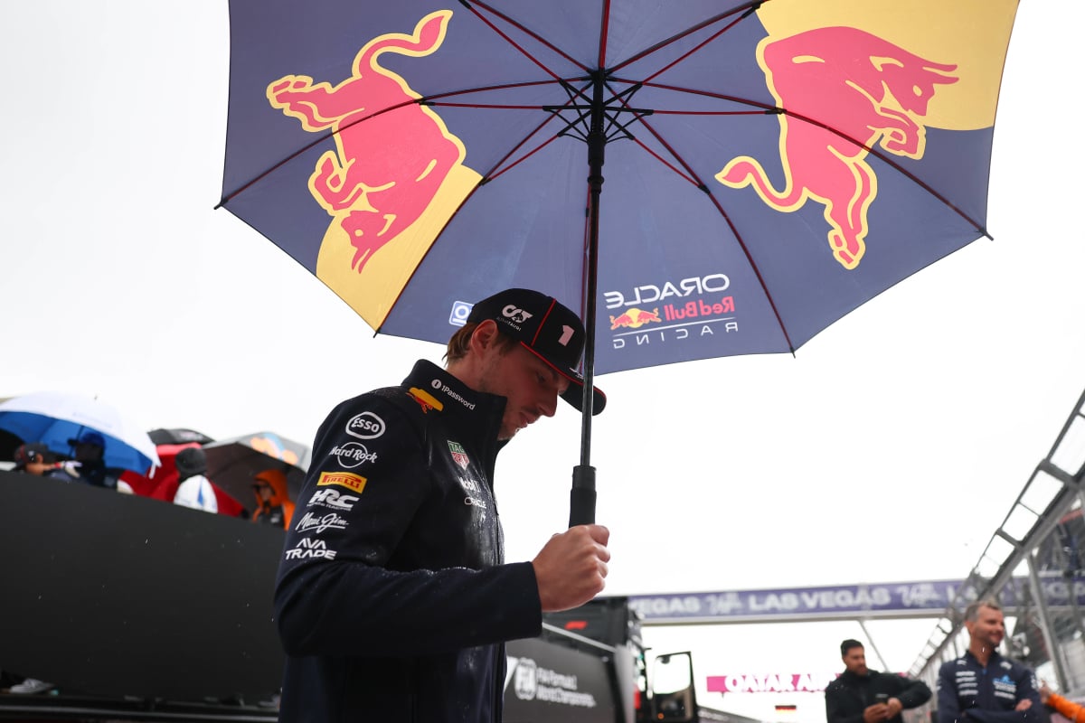 Max Verstappen at Silverstone