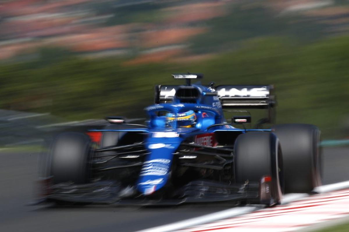 Alonso keeping his "feet on the ground" despite searing Alpine pace