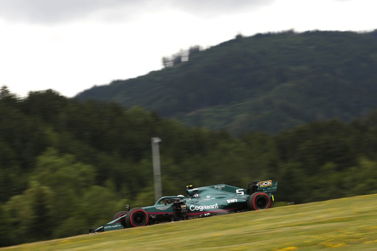 Aston Martin "more aggressive" than rivals in Austrian GP practice - Vettel