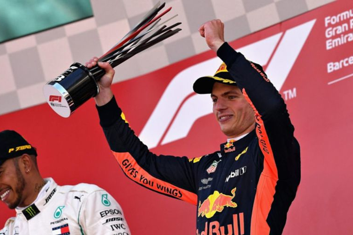 Verstappen 'lucky' to take podium spot