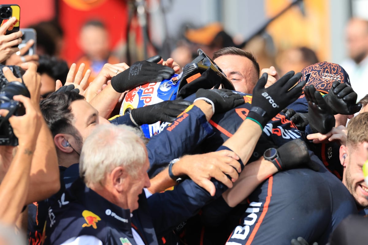 Max Verstappen at Monza